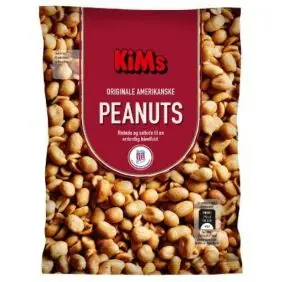 Kim´s Peanuts Saltede 250 g - Snack