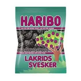 Haribo lakrids svesker - Haribo