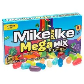 Mike & Ike - Mega Mix - Andet / Slik / Chokolade