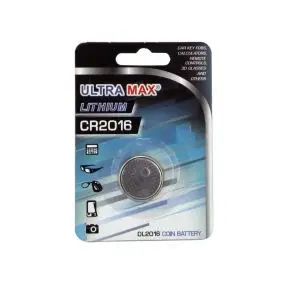Ultra Max - CR2016 - Batterier