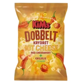 Kims - Dobbelt Krydret Hot Cheese - Kim's