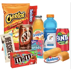 Amerikansk Slik - Megapakke - 