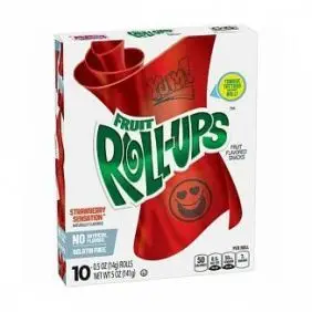 Fruit Roll-Ups - Strawberry Sensation 10 Pack - Andet / Slik / Chokolade