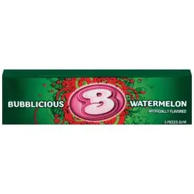 Bubblicious - Watermelon - Tyggegummi