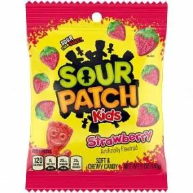 Sour Patch Kids - Strawberry - Andet / Slik / Chokolade