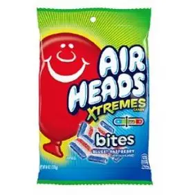 Airheads Xtreme Bites Blue Raspberry - Andet / Slik / Chokolade