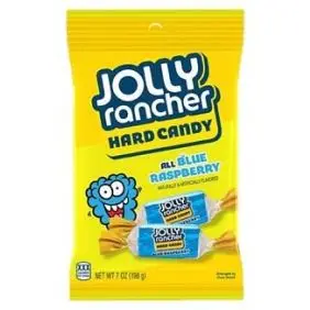 Jolly Rancher - Blue Raspberry Hard Candy - Andet / Slik / Chokolade