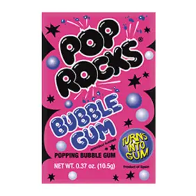 Pop Rocks - Bubblegum - Børneslik