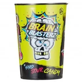 Brain Blasterz - Super Sour Candy Tub - Slik