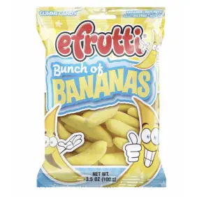 Efrutti - Bananas - Slik