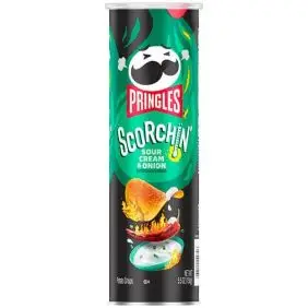Pringles - Scorchin Sour Cream & Onion - Pringles