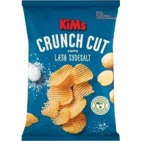 Kims - Crunch Cut Sydesalt - Chips & Snack