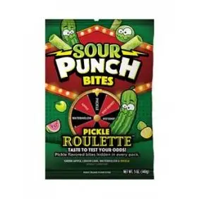 Sour Punch Bites Pickle Roulette - Andet / Slik / Chokolade