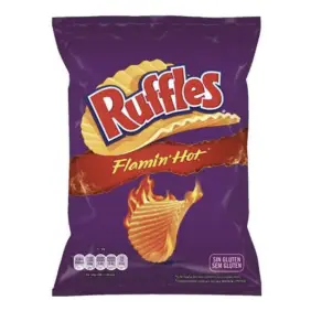 Ruffles - Flamin Hot 75g - Amerikansk Chips