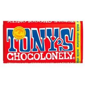 Tony's Chocolonely - Milk Chocolate - Andet / Slik / Chokolade