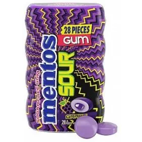 Mentos Gum - Sour Grape - Tyggegummi