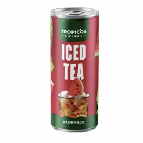 Tropicos - Iced Tea - Watermelon - Dåse