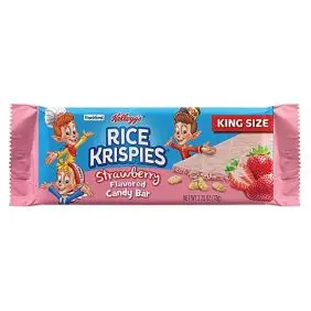 Rice Krispies - Candy Bar Strawberry - USA Konfekture