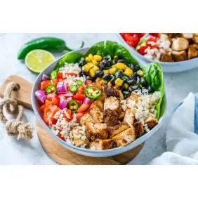 Poké Bowl - Kylling BBQ - Poké Bowls