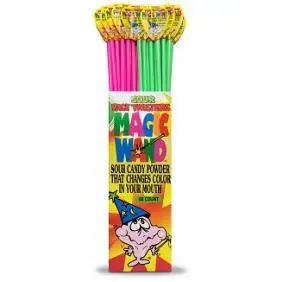 Face Twisters Sour Magic Wand - Børneslik