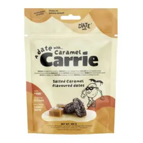 Tørret Dadler - Salted Caramel - Verden Konfekture